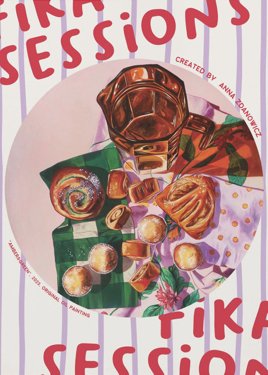 Bernstein und Grün | Poster