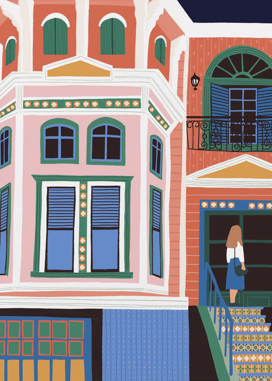 Dom wiktoriański 2 | Wydruki na łótnie