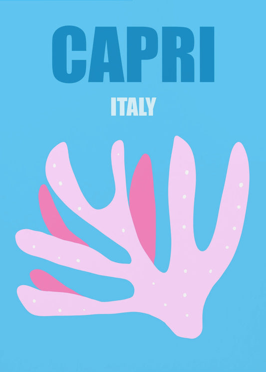 Capri | Lærredsbilleder