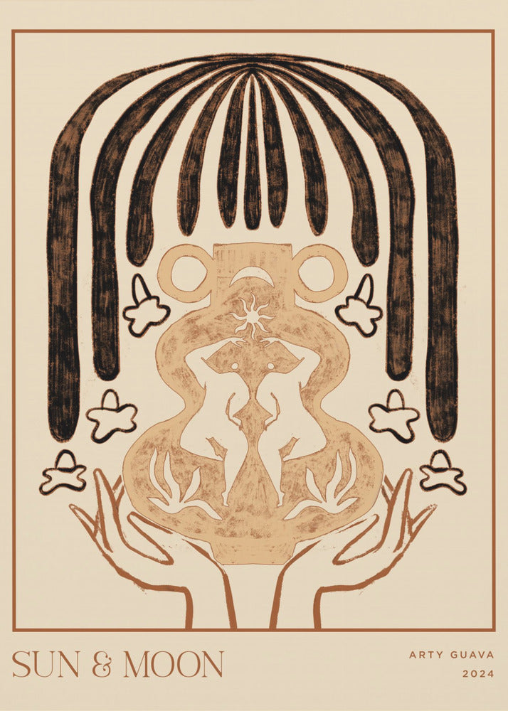 Vessel Collection: Sonne & Mond (LineArt) | Poster