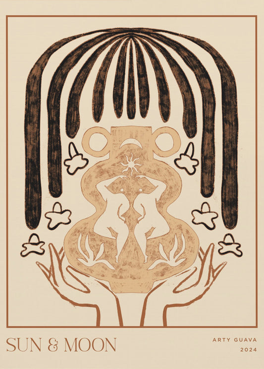 Vessel Collection: Sonne & Mond (LineArt) | Poster