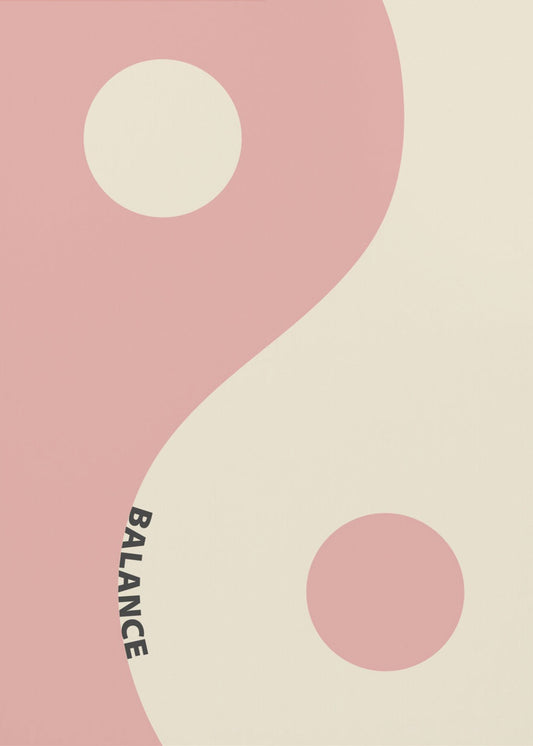 Balance Pink | Poster