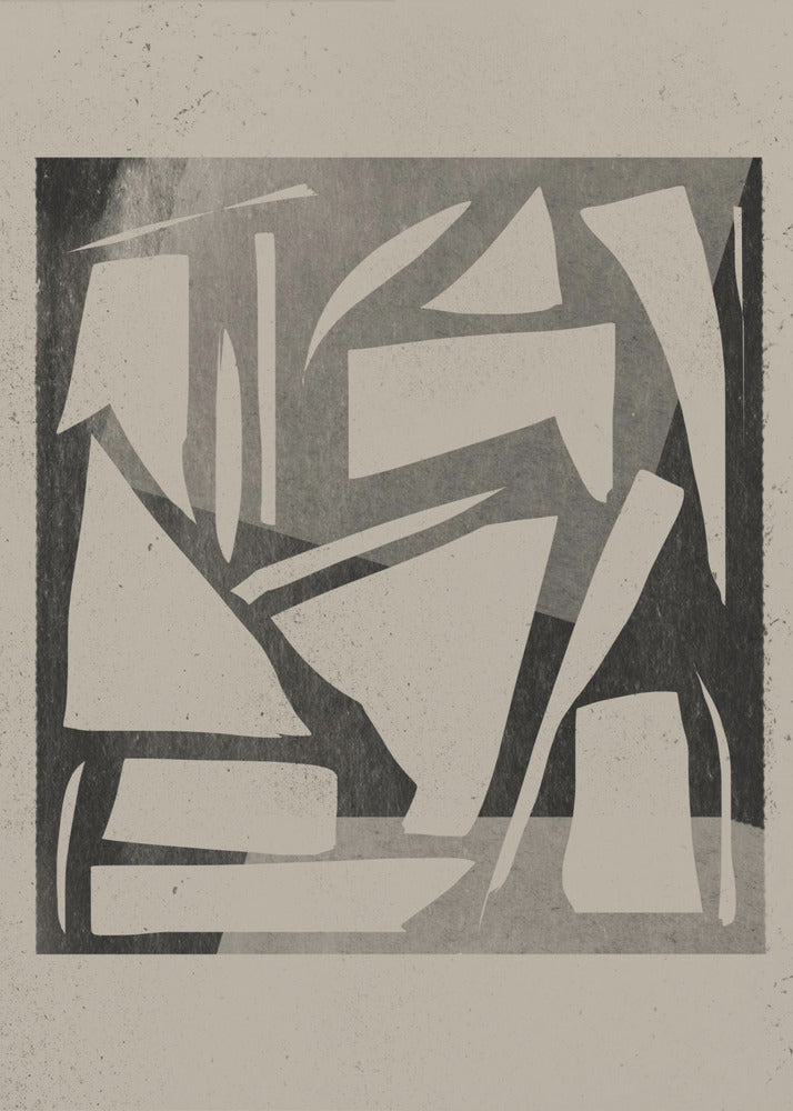 Geometrische Schatten | Poster