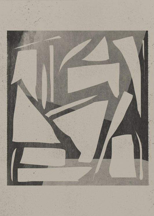 Geometrische Schatten | Poster