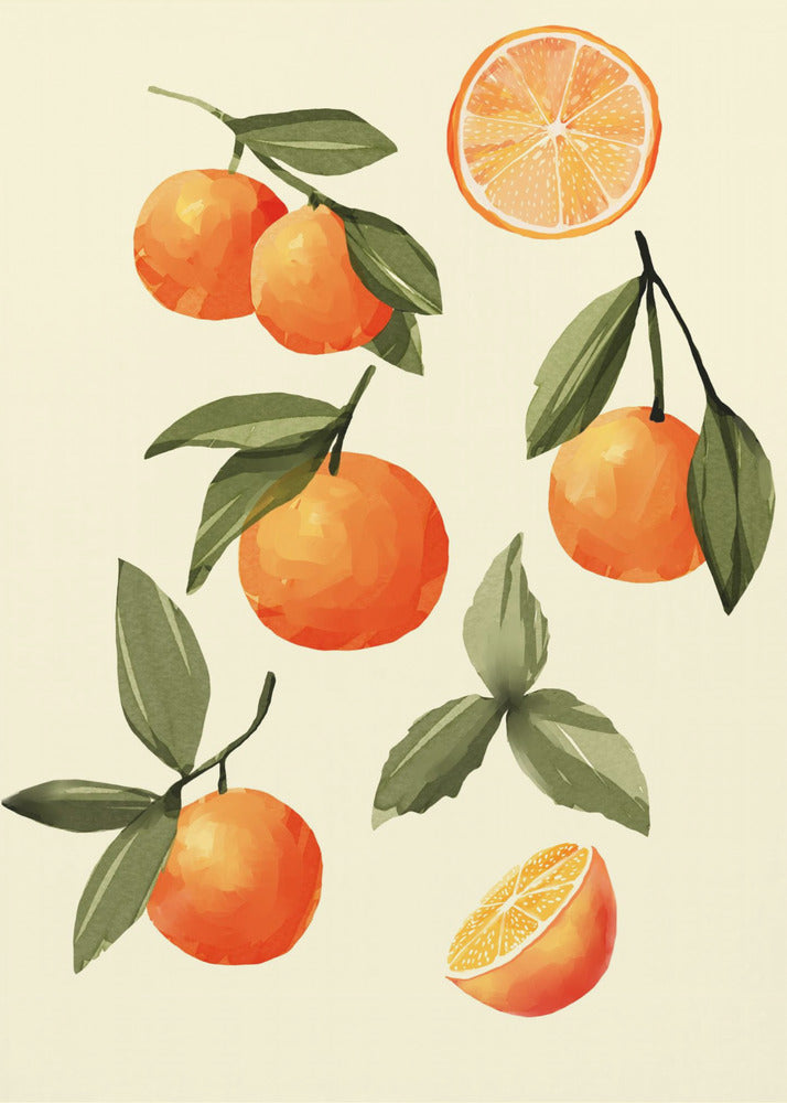 Apelsiner | Poster