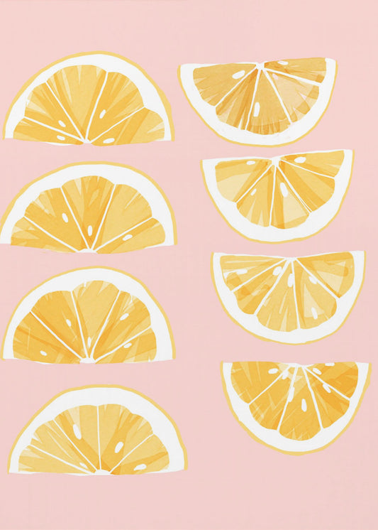 Zitronenscheiben | Poster