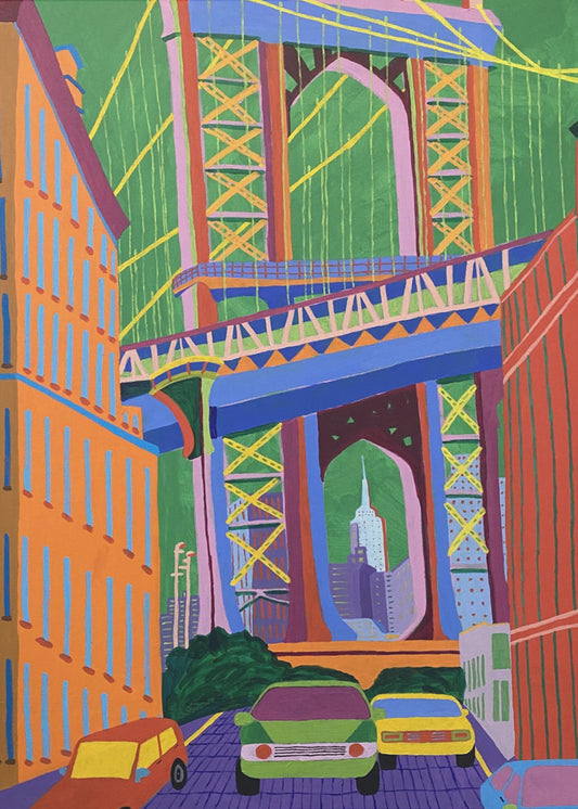 Most Manhattański | Wydruki na łótnie