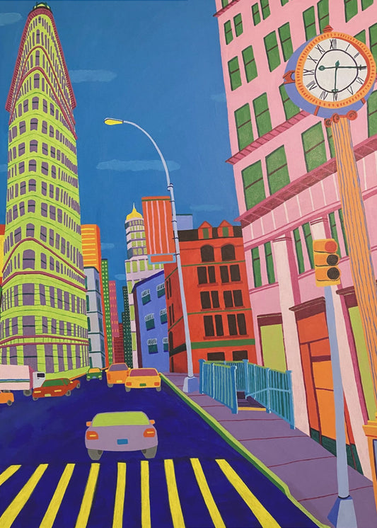 Budynek Flatiron | Wydruki na łótnie