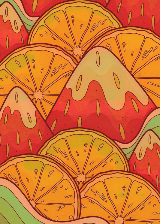 Früchte des Sommers | Poster