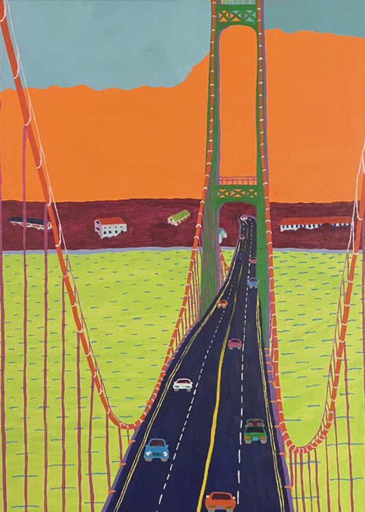 Mackinac-Brücke | Leinwand-Bilder