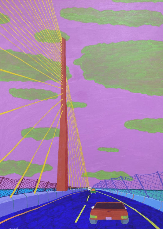 Most Sunshine Syway #2 | Wydruki na łótnie