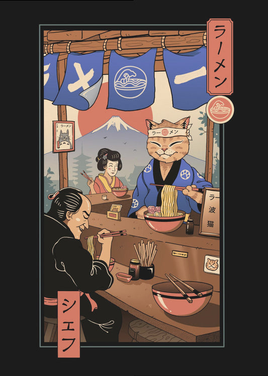 Ramen Meowster | Poster
