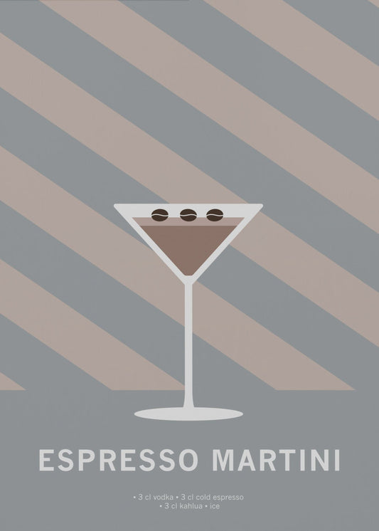 Espresso Martini trinken | Poster