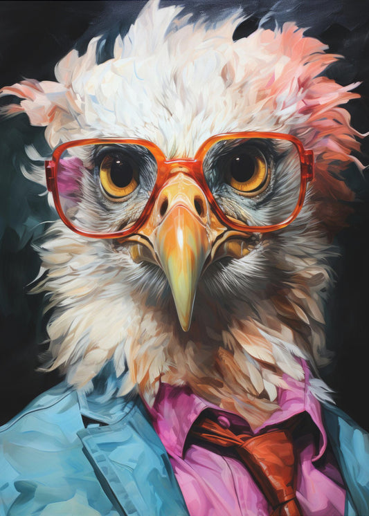 Taube Aquarell Tierkunst | Poster