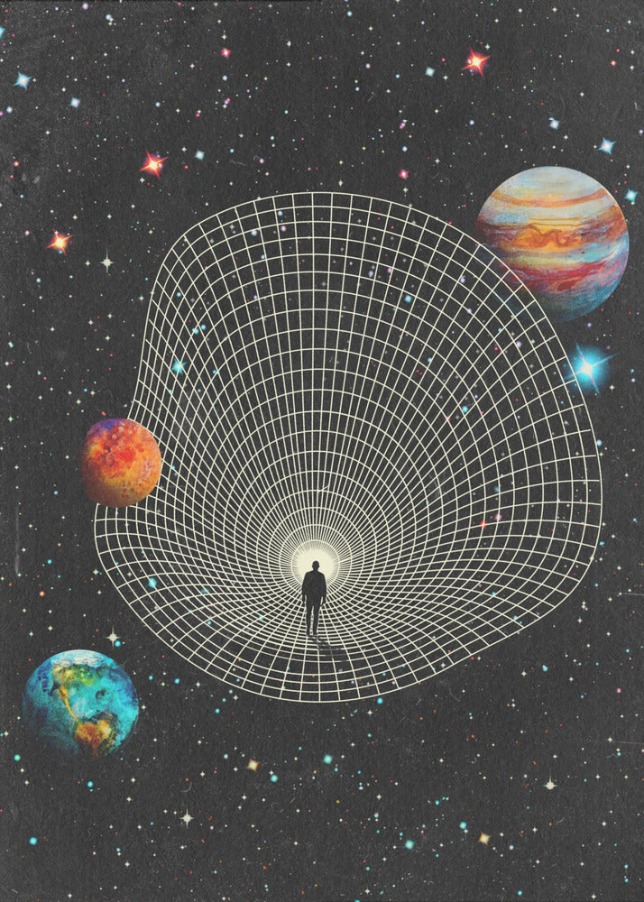 Abstract Space Portal | Canvas
