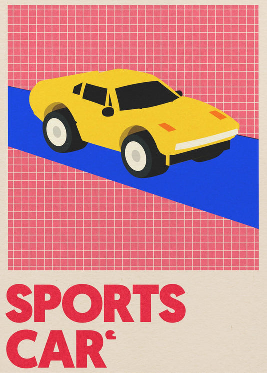 Sports Car | Canvas