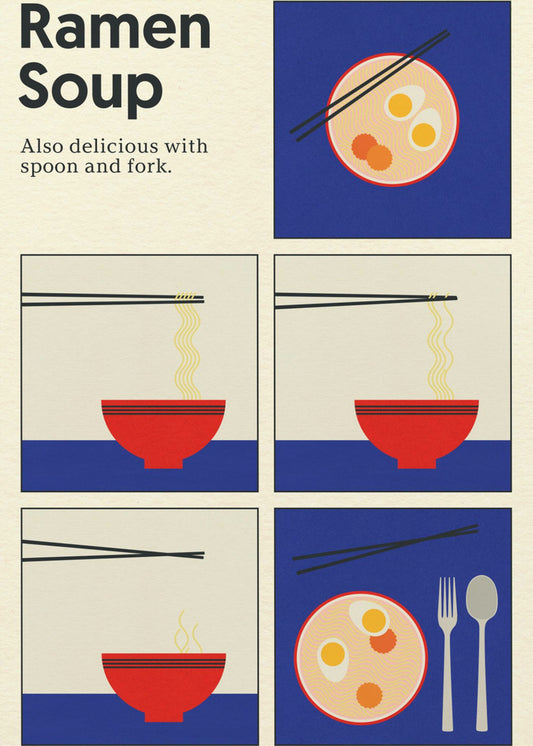 Poster Ramen-Suppe | Poster