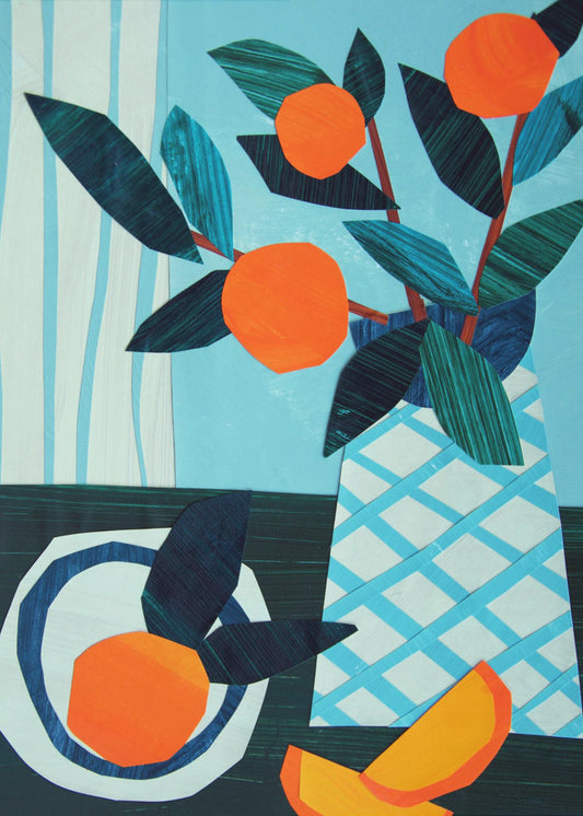 Zitrusmorgen-Stillleben | Poster