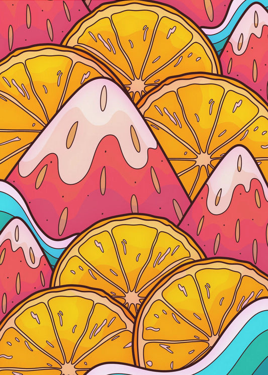 Erdbeerklippen | Poster