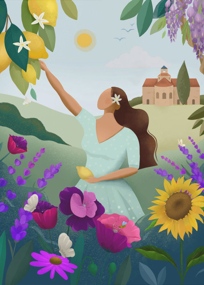 Kesä Provencessa | Canvastaulut