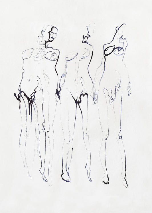 Figurenstudie 00 | Poster