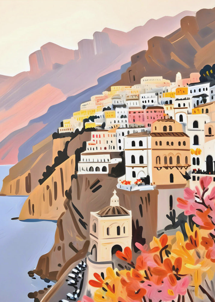 Amalfin rannikko | Canvastaulut