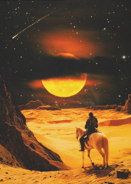 Läntinen avaruusseikkailu | Canvastaulut