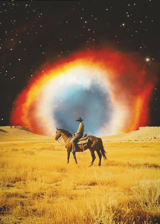 Nebula Cowboy | Canvastaulut
