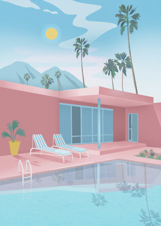 PALM SPRINGS | Wydruki na łótnie