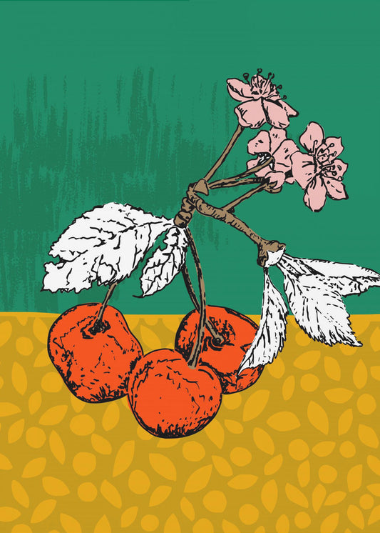 Super Fruits – Kirsche für Leidenschaft und Liebe | Poster