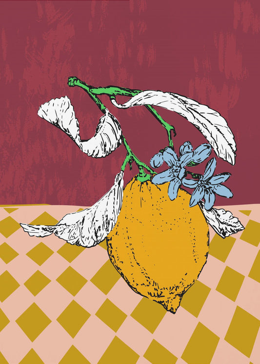 Superfrüchte – Fruchtbarkeit durch Zitrone | Poster