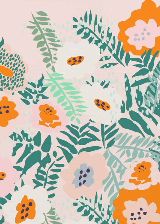 Botanische Dopaminblüten | Poster