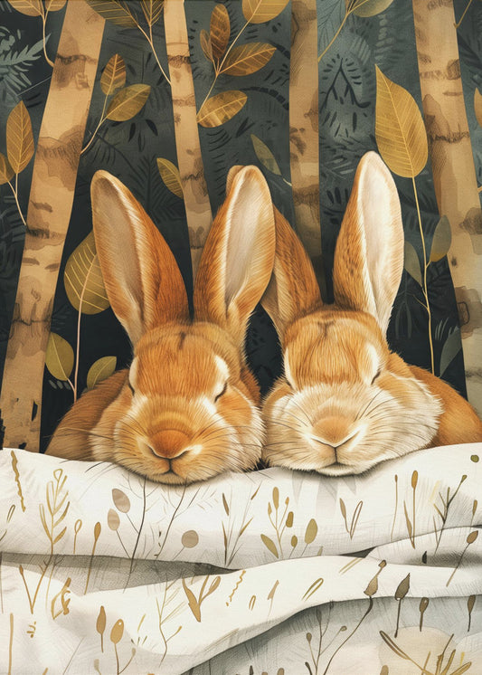 Hase Aquarell Tierkunst 2 | Poster