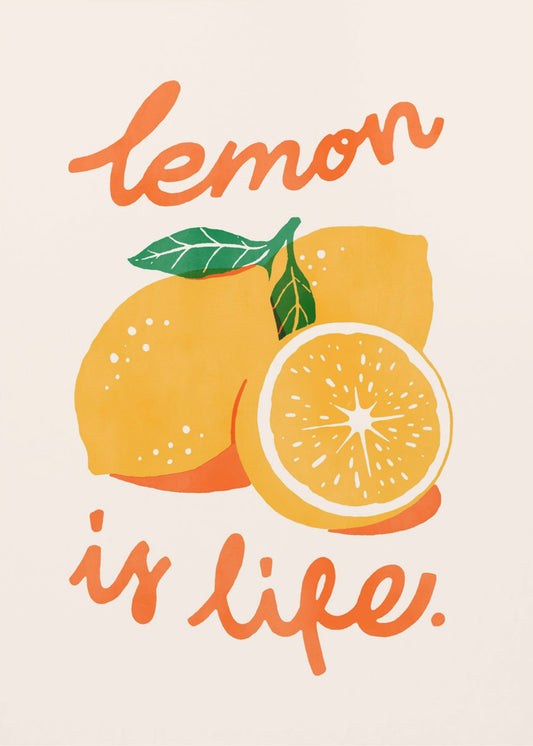 Zitrone ist Leben | Poster