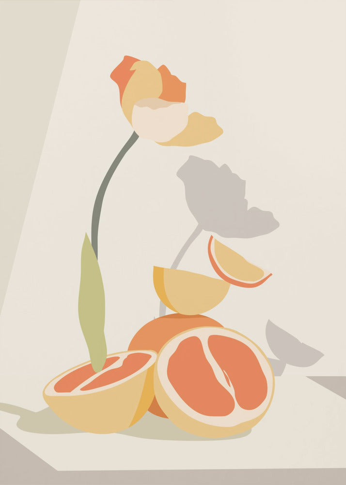 Monochrome Eleganz | Poster