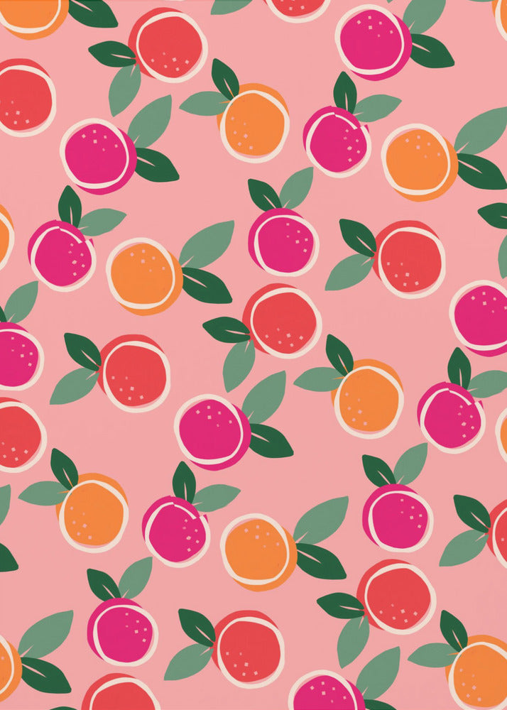 Sonnenuntergang Zitrussymphonie | Poster