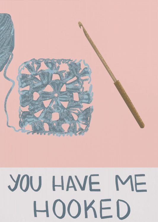 Häkelnadel | Poster - Kunstdruck