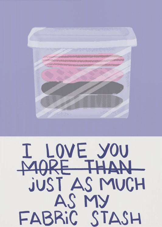 Stoffvorrat | Poster - Kunstdruck