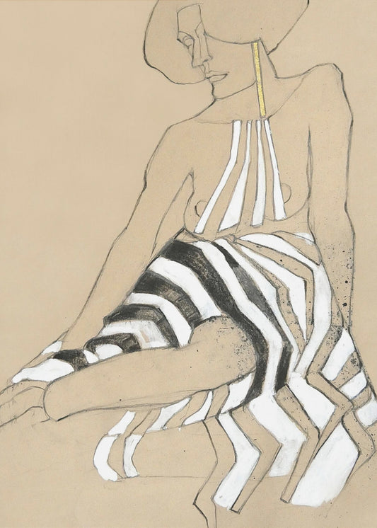 Nude Art Nouveau | Canvas