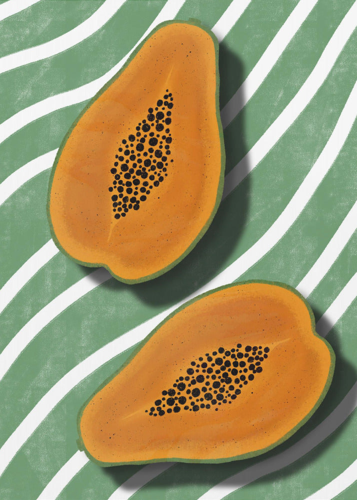 Papayas | Poster