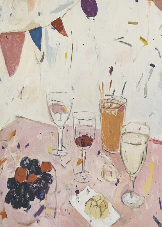 Juhla-aika nro 1 | Julisteet - Taidevedokset