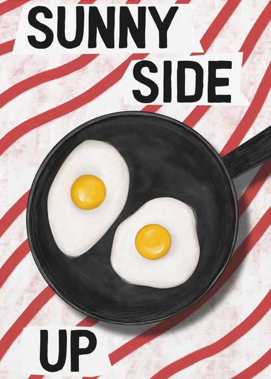 Spiegelei | Poster - Kunstdruck