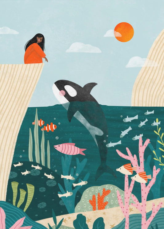 Unterwasserszene | Poster