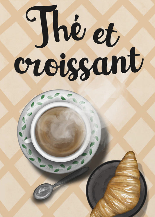 Das Croissant | Poster