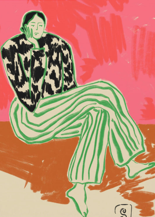 Ruhiges Frauenporträt | Poster