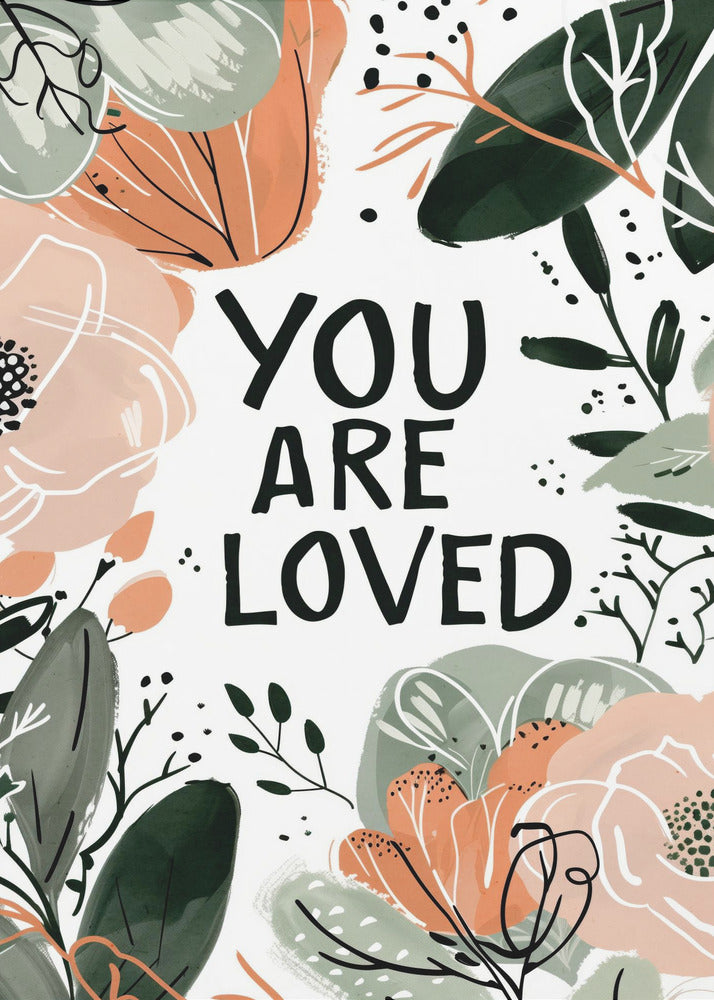 Olet rakastettu nro 02 | Julisteet - Taidevedokset