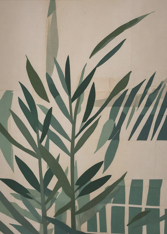 Grüne Silhouetten | Poster