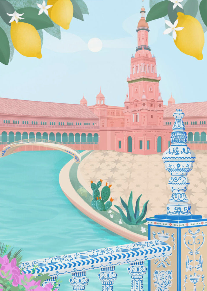 Sevilla, Espanja | Canvastaulut