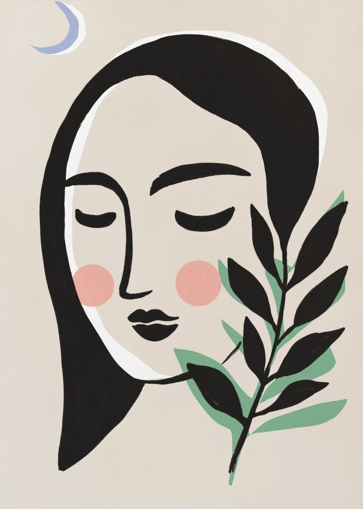 Mondschein-Gelassenheit | Poster