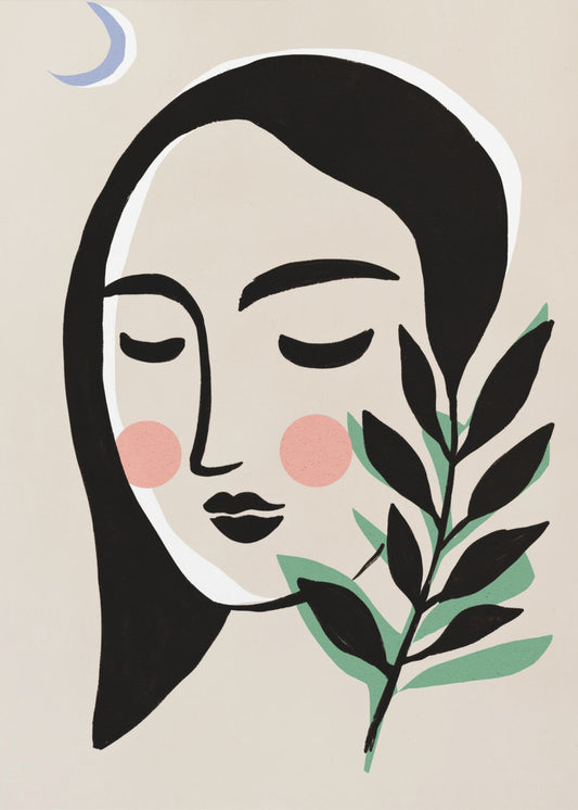 Mondschein-Gelassenheit | Poster